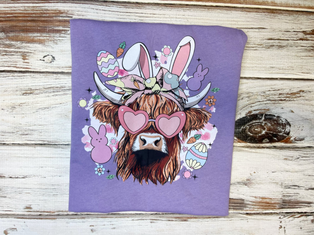 Highland Cow Easter Shirt