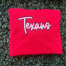 Texans Puff Embroidered Sweatshirt or Shirt