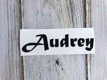 Custom Name Decal for Cups – Choose size & color. Perfect for tumblers, mugs, & water bottles. Waterproof, durable & handmade with care!