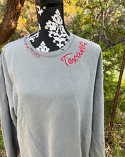 Hand Distressed Custom Texans Sweatshirt