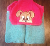 Puppy Dog Hooded Towel