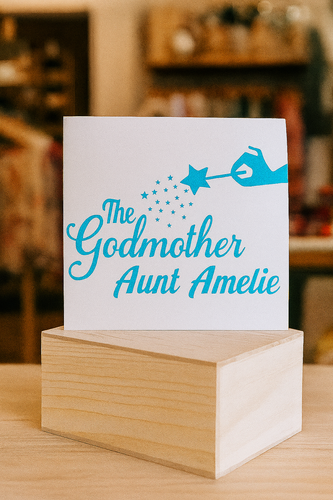 Custom Fairy Godmother Vinyl Decal. Choose size & color! Perfect for cars, laptops, tumblers & gifts. Waterproof, durable & magical.

