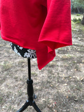 Cropped Texans Puff Embroidered Sweatshirt