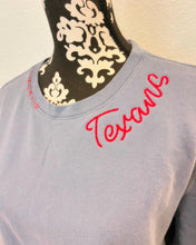 Hand Distressed Custom Texans Sweatshirt