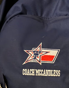 Custom Texans Coach Backpack