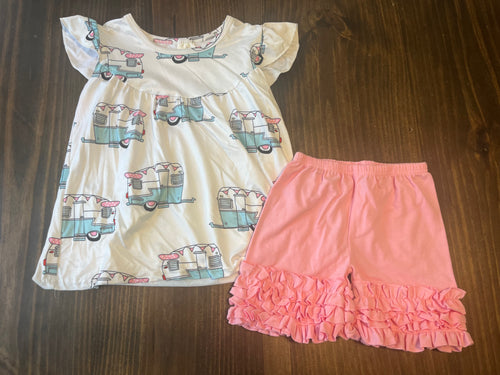 Camper 2 piece shorts set