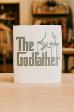 Custom Godfather Vinyl Decal. Choose size & color! Perfect for cars, laptops, tumblers & gifts. Waterproof, durable & magical.