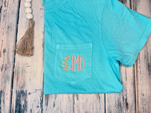 Cheetah Print Monogrammed Comfort Colors Shirt