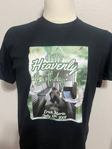 In loving memory shirt | happy heavenly birthday shirt | rest in peace shirt | in loving memory sweatshirt | in loving memory hoodie | happy heavenly birthday hoodie | happy heavenly birthday sweatshirt 