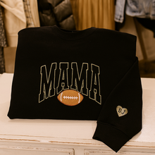 Footballs Mama Day Sweatshirt | football mom sweatshirt | game day football sweatshirt