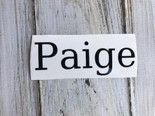Custom Name Decal for Cups – Choose size & color. Perfect for tumblers, mugs, & water bottles. Waterproof, durable & handmade with care!