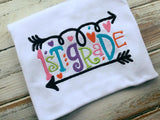 Girls back to school shirt
