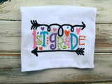 Girls back to school shirt
