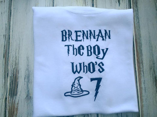 Wizard Birthday Shirt