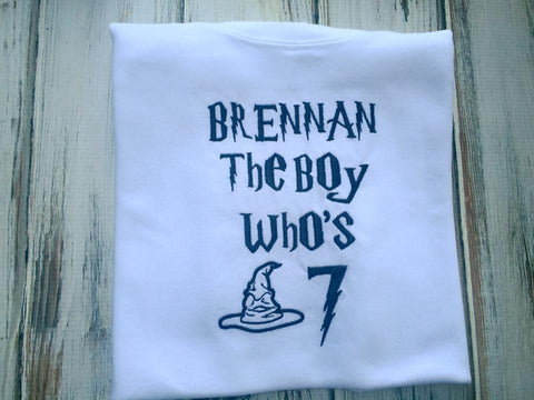 Wizard Birthday Shirt