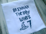Wizard Birthday Shirt