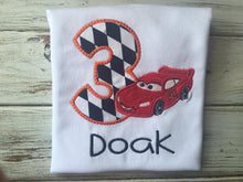 Cars 3rd Birthday Shirt