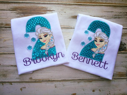 Elsa Birthday Shirt