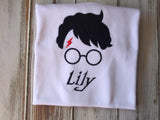 Harry Potter inspired shirt or onesie