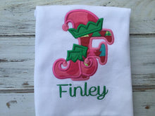 Christmas alphabet shirt
