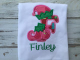 Christmas alphabet shirt
