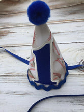 Baseball birthday hat