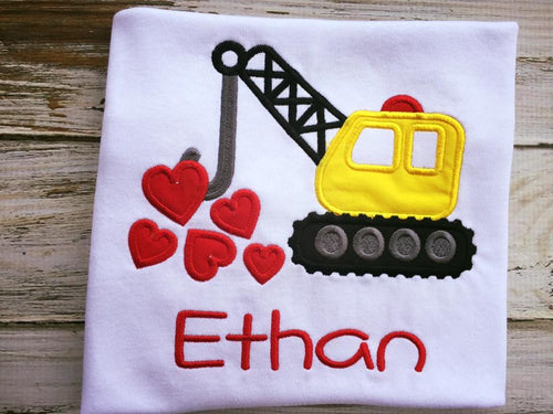 Boys Valentines Shirt