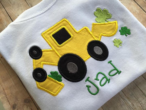 St. Patricks Day Construction shirt or onesie