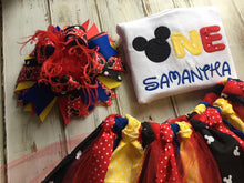 Minnie Mouse smash cake outfit