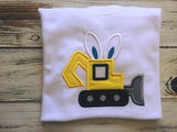 Boys Easter Excavator Shirt