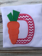 Easter Carrott alphabet shirt