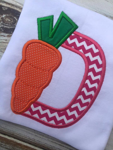 Easter Carrott alphabet shirt