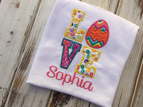 Girls Easter shirt