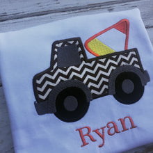 Boys Halloween Candy Corn truck shirt or onesie