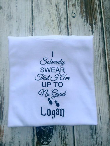 I solemnly Swear I'm up to No Good shirt or onesie