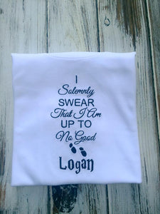 I solemnly Swear I'm up to No Good shirt or onesie