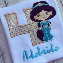 Princess Jasmine Birthday Shirt