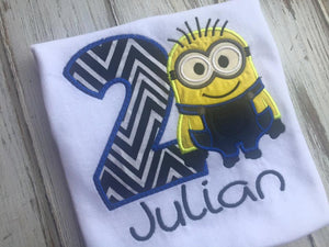 Minions birthday number Shirt