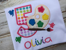 Painting birthday shirt