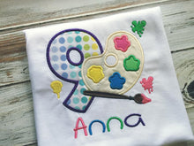 Painting birthday shirt