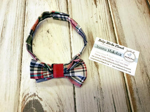 Plaid Bow Tie