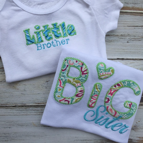 Sibling shirt set