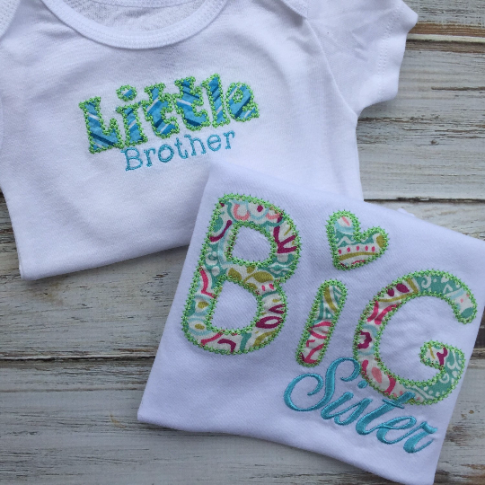 Sibling shirt set