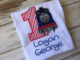 Train 1st birthday shirt or onesie
