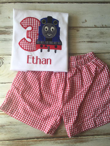 3rd Birthday Train Shirt