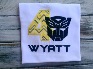 Transformer Birthday Shirt