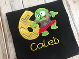 Zombie birthday shirt