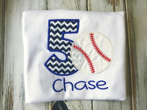 Baseball Birthday shirt
