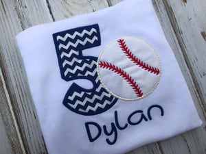 Baseball Birthday shirt