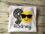 Boys Emoji Birthday Shirt
